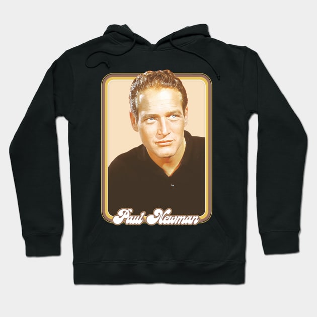 Paul Newman // Retro Aesthetic Fan Art Design Hoodie by DankFutura